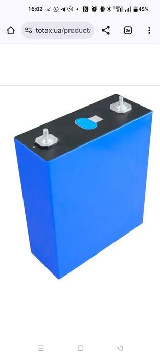 Акумулятор LiFePO4 ZT 314 Ah A+ з ПДВ