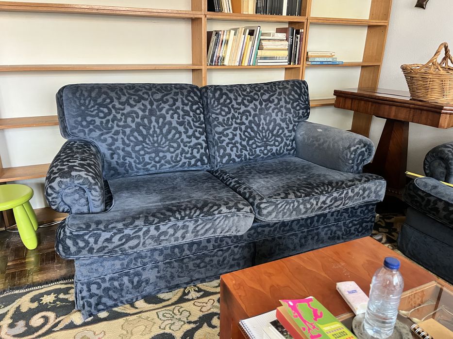 Sofas vintage duas unidades
