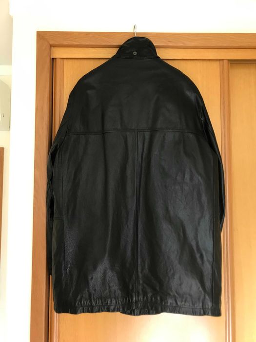 Parka casaco em pele Burberry
