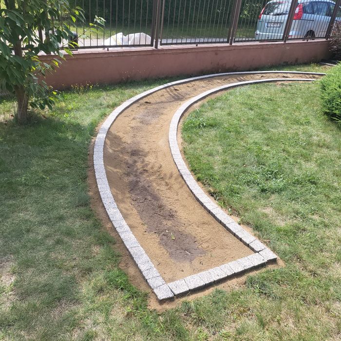 Układanie kostki brukowej