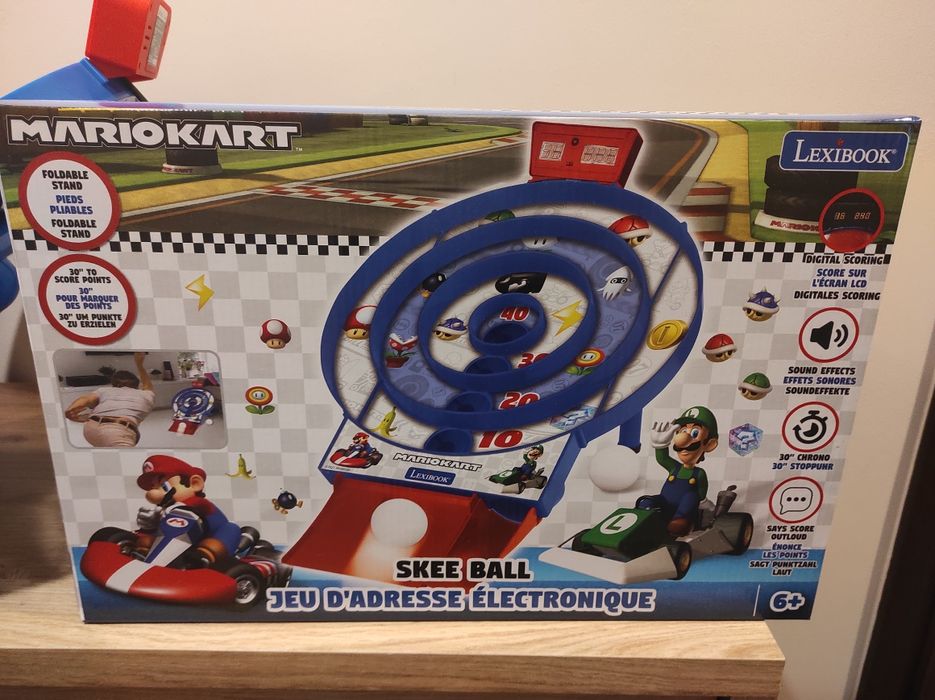 Gra elektroniczna z dwoma kulkami Mario Kart Lexibook