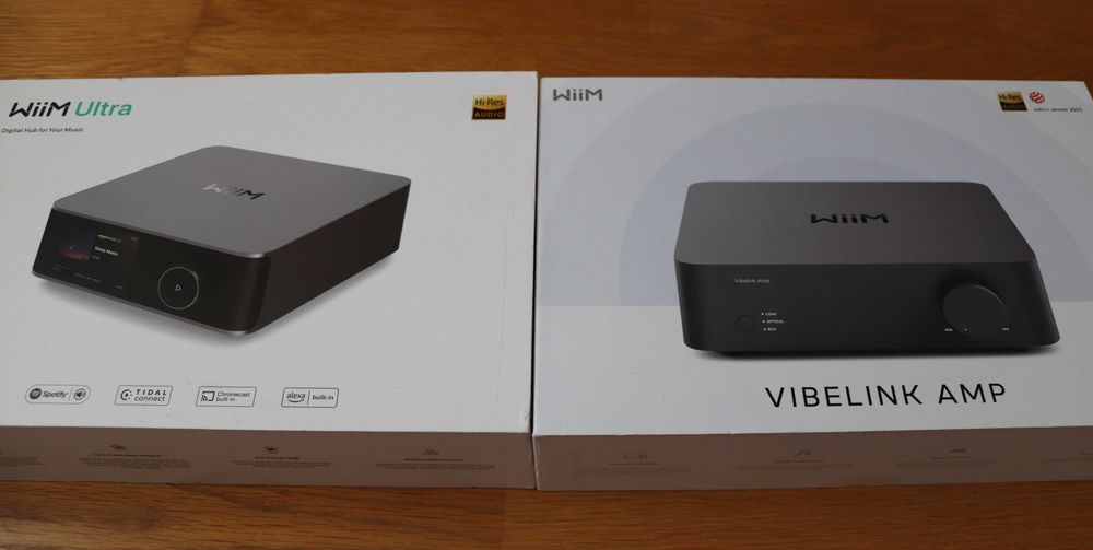 Conjunto WiiM (Vibelink AMP + WiiM Ultra)