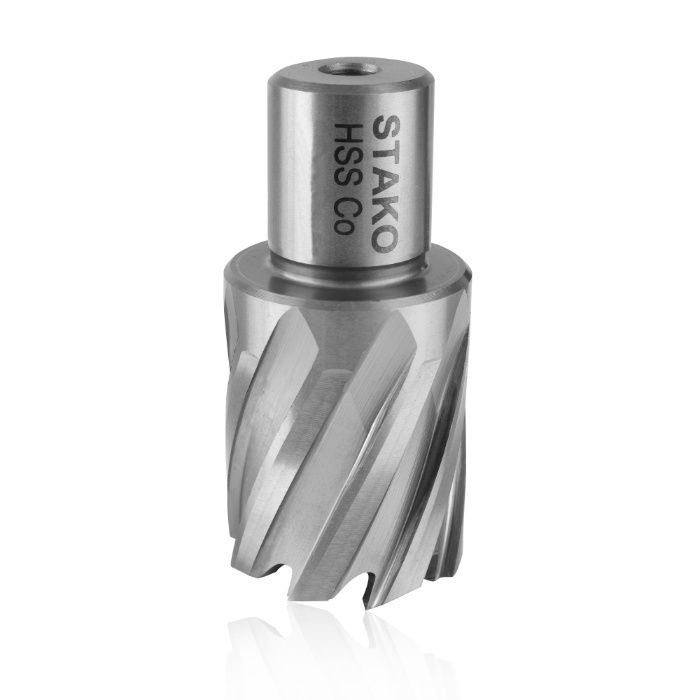 FREZ TREPANACYJNY HSS FI 12-60 MM wiertło rurowe do metalu STAKO