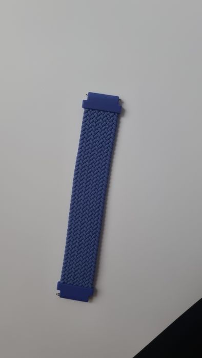 Pasek plecionego materiału 20 mm do zegarka Samsung, Huawei, Amazfit,