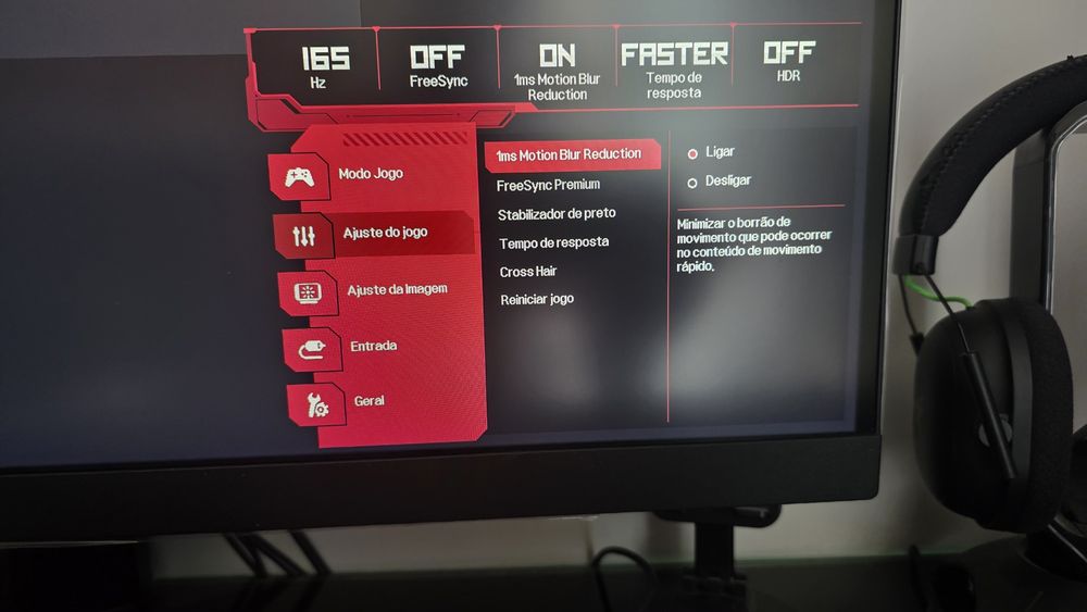 Monitor LG UltraGear QHD - 31.5" - 165Hz - 1ms MBR