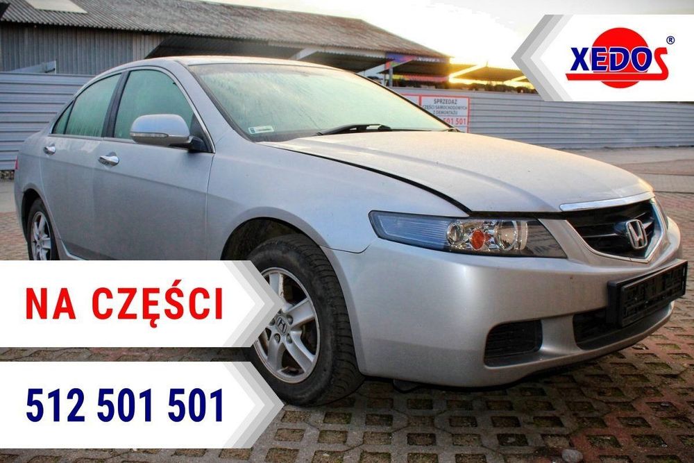 Honda Accord VII 2005 2.0i K20A6 Sedan (MASKA, ZDERZAK, LAMPA, BŁOTNIK, DRZWI, SZYBA, FOTEL)