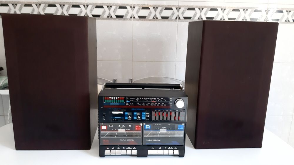 Leitor duplo com rádio