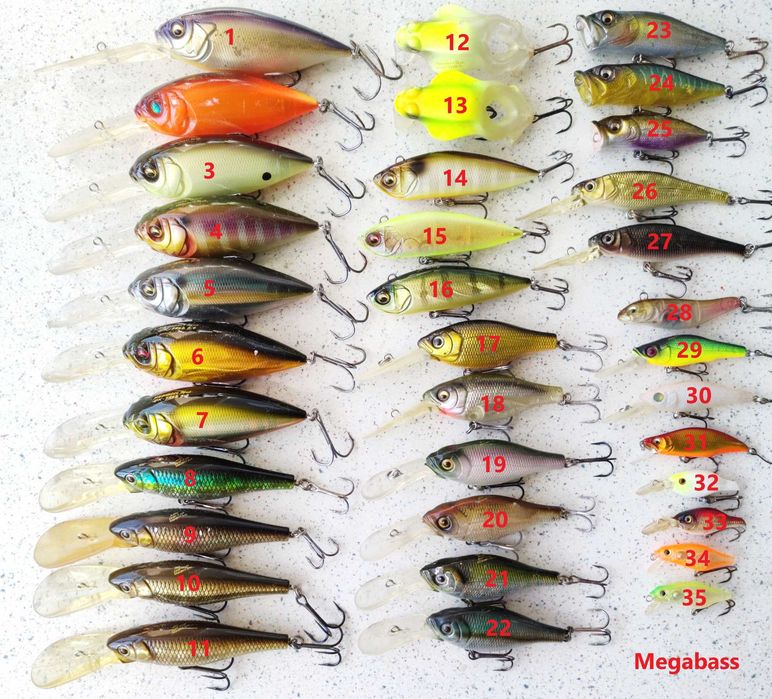 Воблеры Megabass DEPS Daiwa