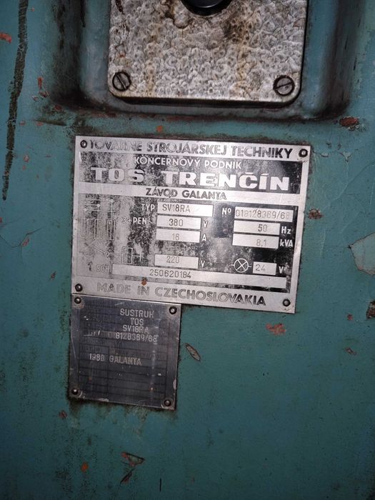 Tokarka Tos Trencin SV18RA