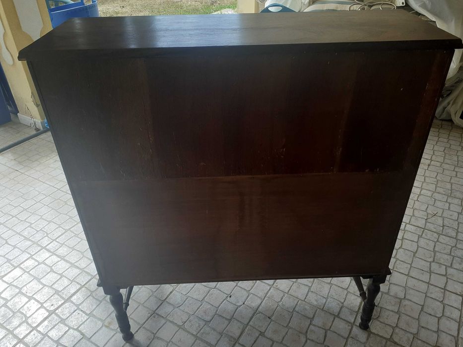 Escravaninha em Madeira Vintage