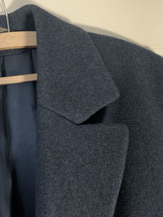 Płaszcz męski niebieski idealny na jesień