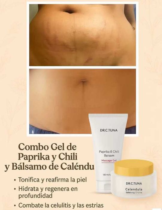 Gel de Masaje Bálsamo de Pimentón y Chile