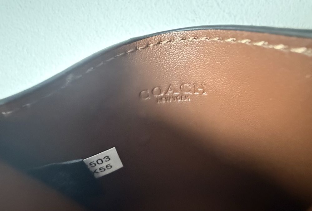 Coach x Peanuts Porta Cartões