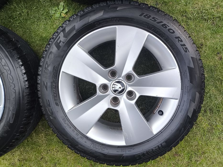 15' Skoda Fabia 5x100 oryginalne felgi