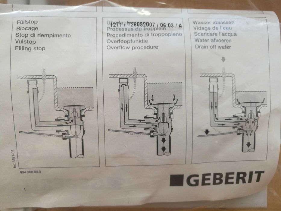 Сифон Geberit 261.314.21.1