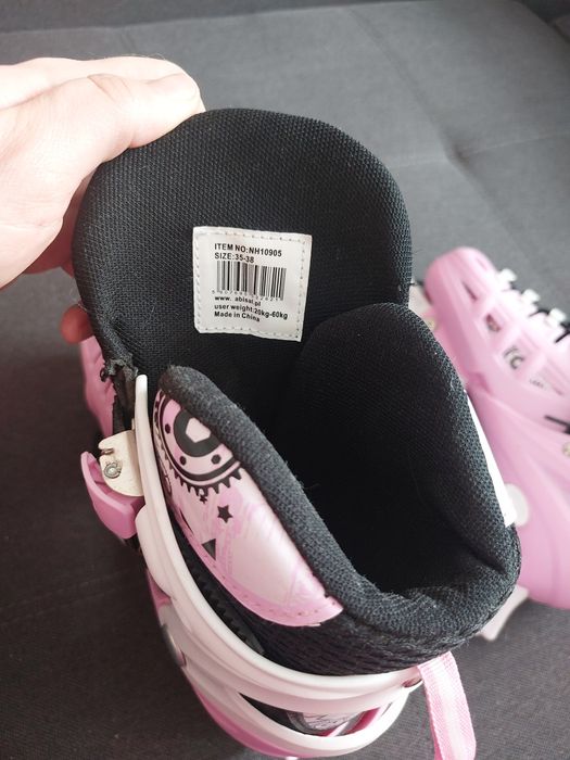 Нові ролики, ковзани - трансформери розсувні  35-38 польський бренд NI