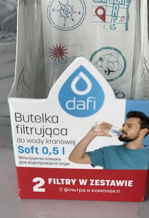 Butelka filtrujaca Dafi 0,5 z wkladem weglowym
