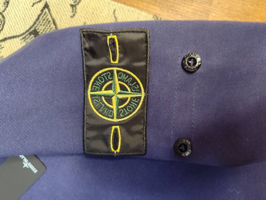 Кофта stone island blue