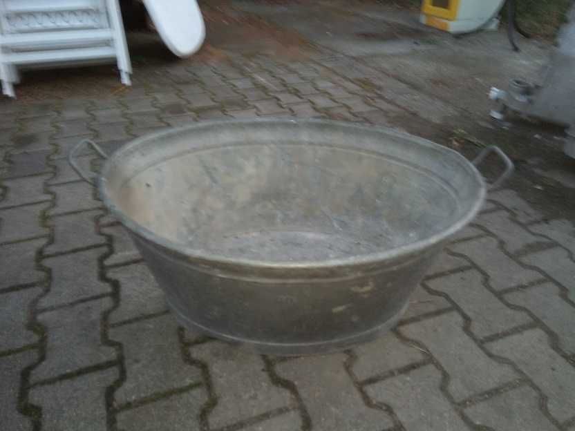 Wanna stalowa, ocynkowana, duża