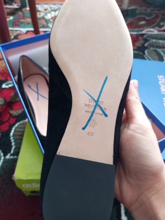 Продам туфлі замш