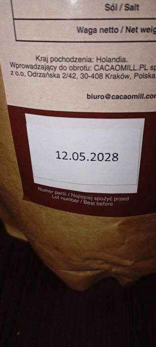 Coca butter masło kakaowe