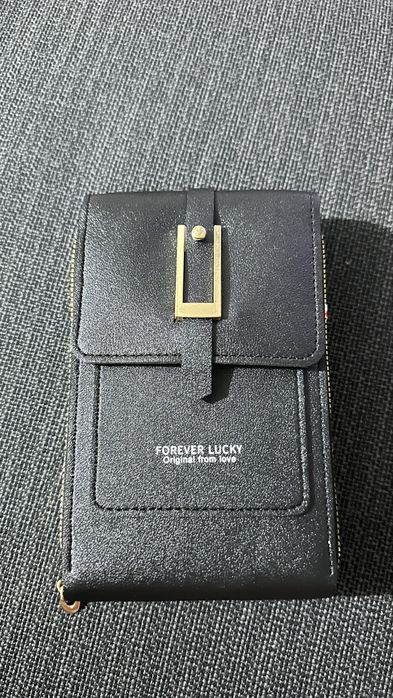 Bolsa carteira tiracola para celular e documento