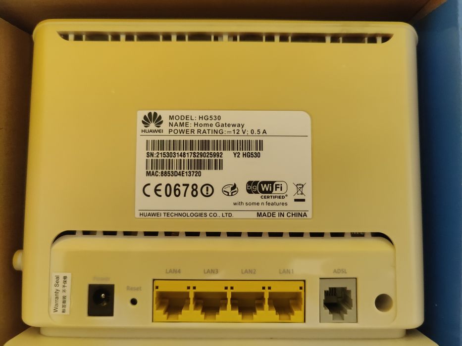 ADSL модем huawei HG-530
