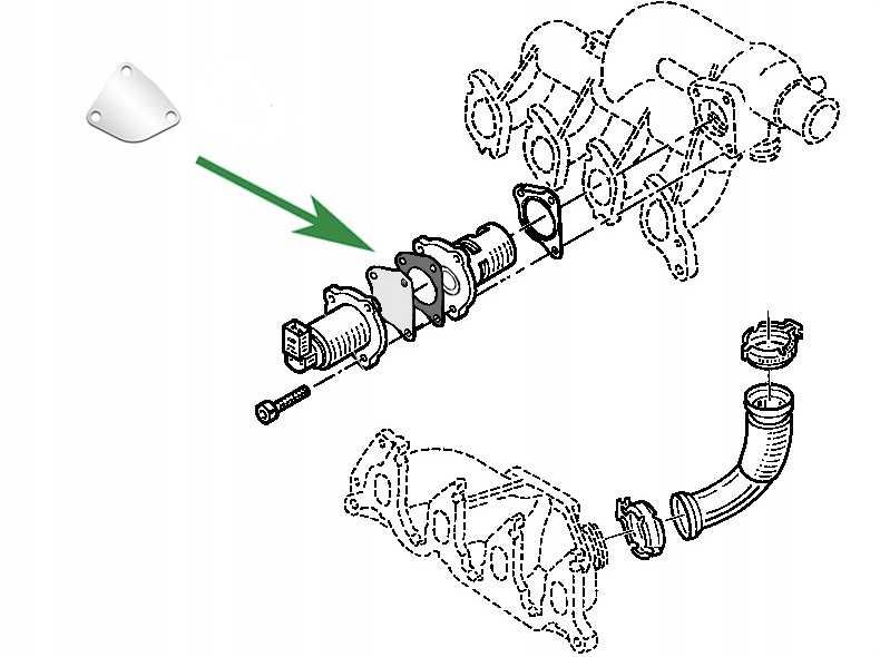 Заглушка клапана ЕГР EGR Renault Opel Nissan на мотори 1.5 1.9 2.0 2.5