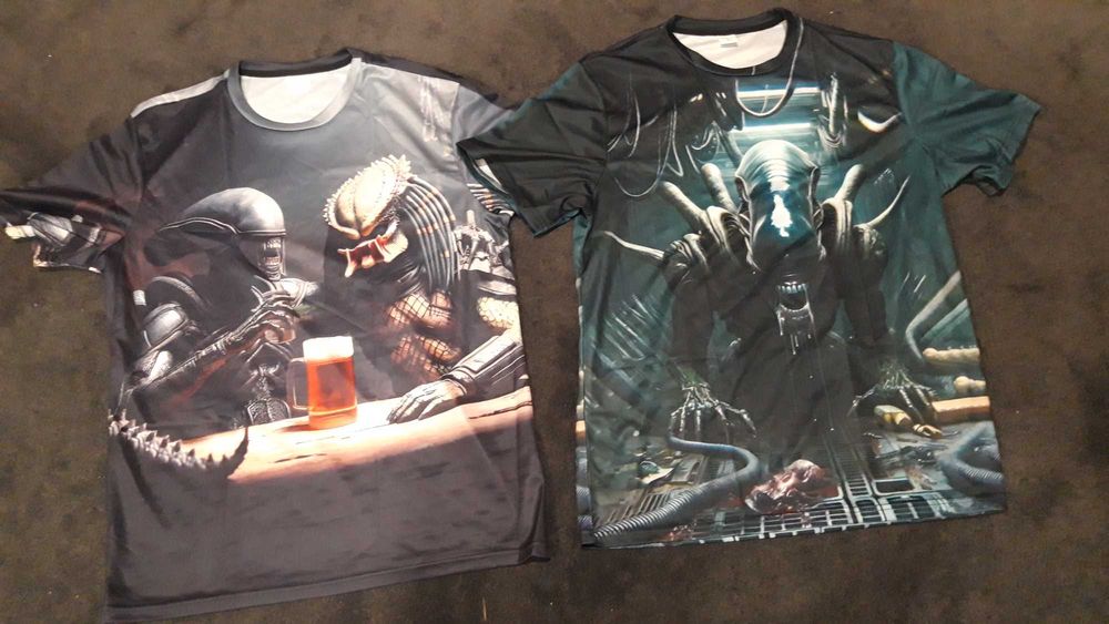 t-shirt alien predator