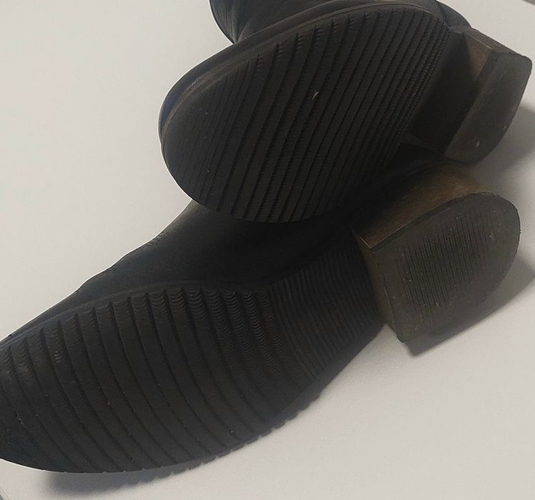 Błażej extra Sztyblety Botki  skóra naturalna roz 37 _ 24 cm