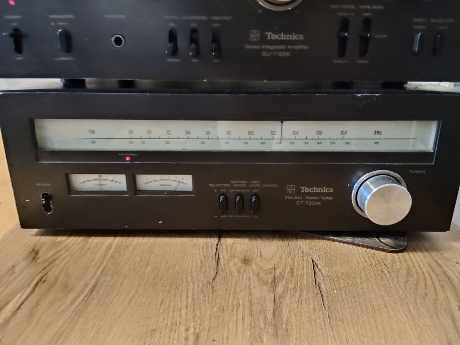 Zestaw Technics Wzmacniacz  SU 7100 K+ Tuner  ST 7300 K Japan