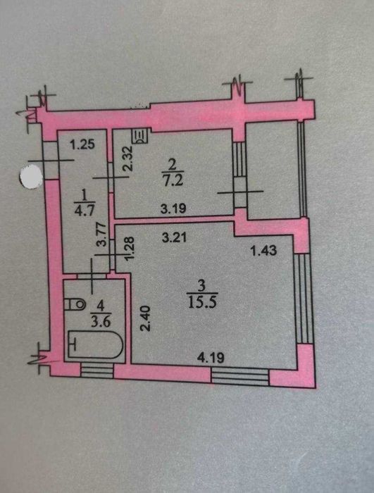 1 Кімнатна З Ремонтом ГАЗ! БЕЗ Комісії
