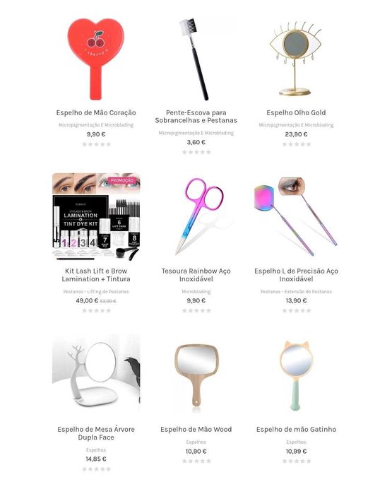 Material Lash Lifting de Pestanas Vários Preços Micropigmentação