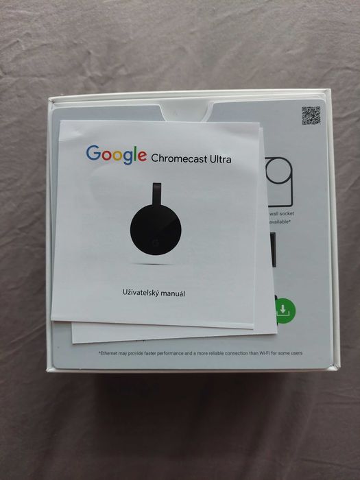 Google chromecast ultra 4K idealny stan