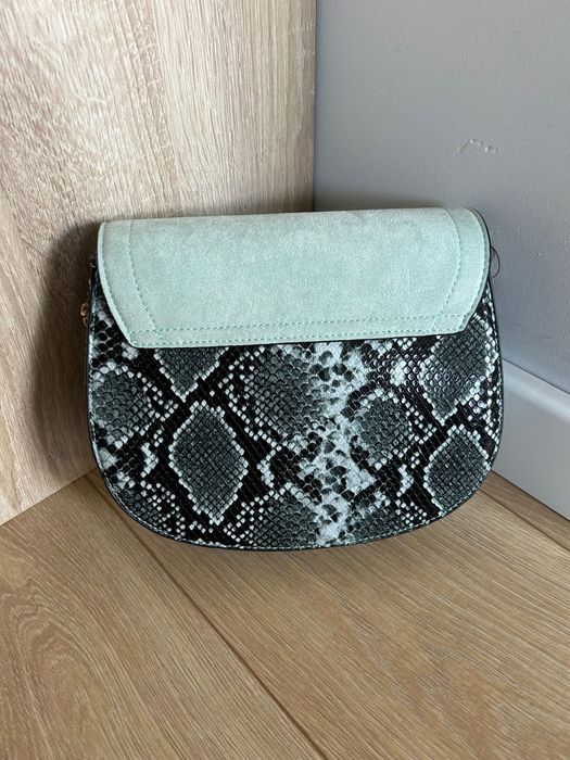 Mała miętowa torebka Orsay