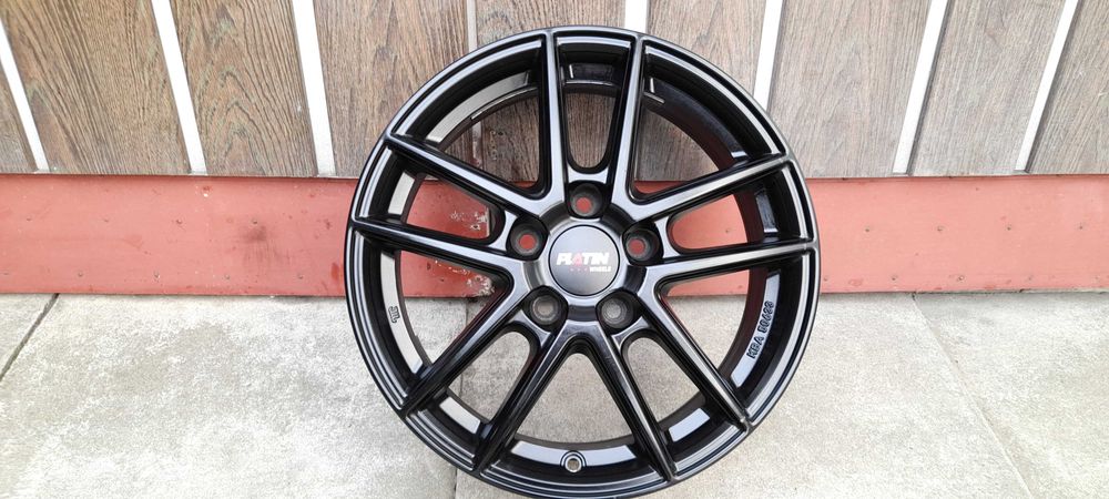 Felga aluminiowe 16" ANZIO Split  Racing Black  5X114.3  ET38