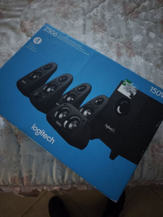Colunas Logitech z506 surround