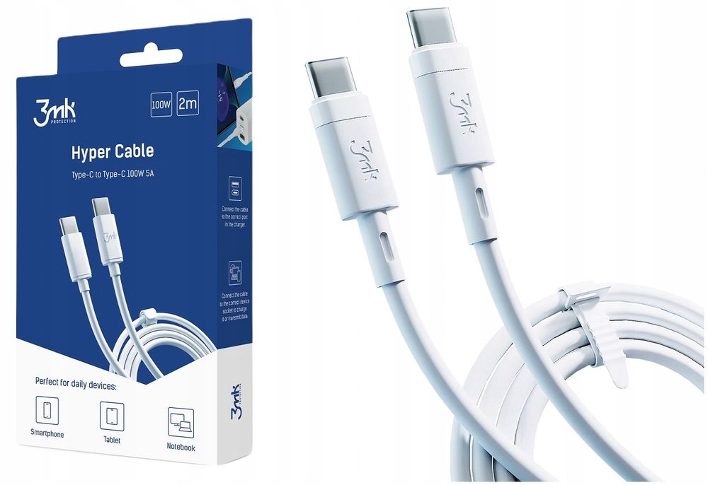 3Mk Kabel Przewód Do Apple Usb-C Ipad 100W 2M 5A