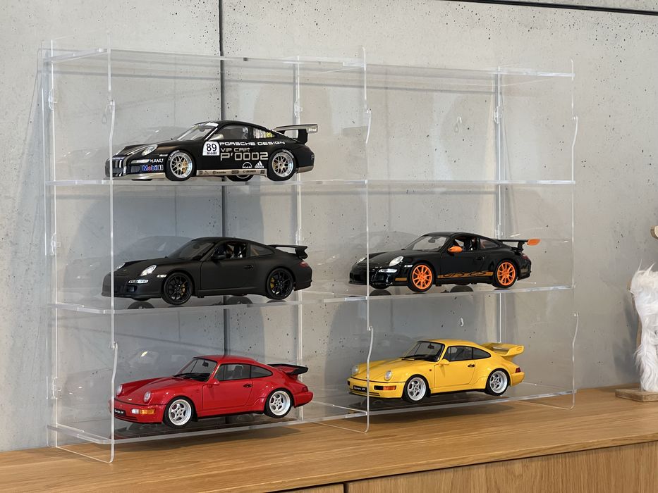 Gabloty na modele w skali 1:64 1:43 1:24 1:18 z plexi