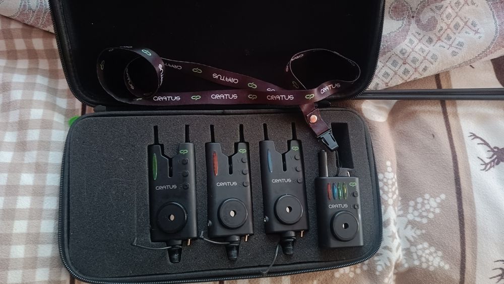 Короповий набір род под сигналізатори вудилища котушки