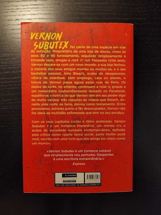 (Env. Incluído) Vernon Subutex 1 de Virginie Despentes