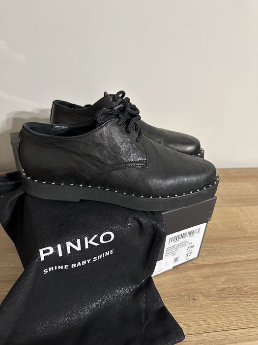 Nowe skórzane buty pinko