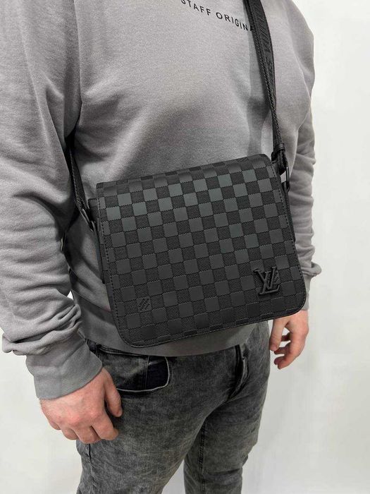 Сумка через плечо Louis Vuitton планшетка мужская LV Луї Вітон