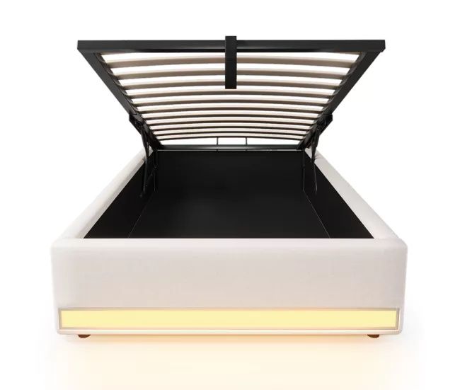 Sommier individual com led
