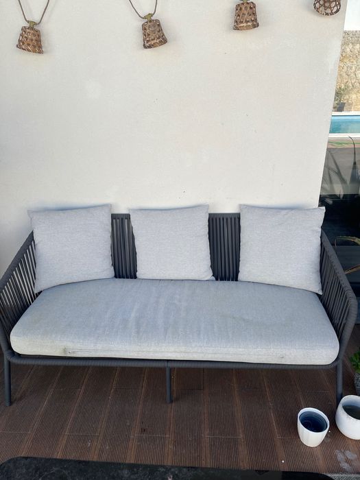Conjunto confortável jardim