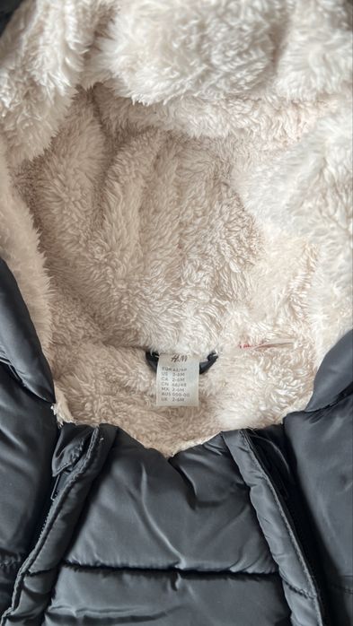 Зимовий комбінезон-конверт для немовляти 2–6 міс. (до року)