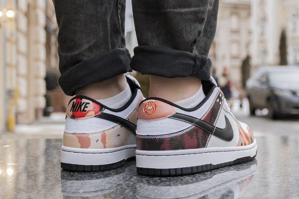37, 38, 39р Dunk Low SE Multi-Camo топ-якість кросівки Джордан