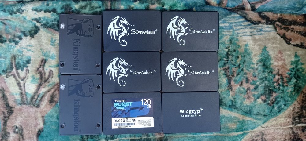 В наявності нові ссд,жосткі диски