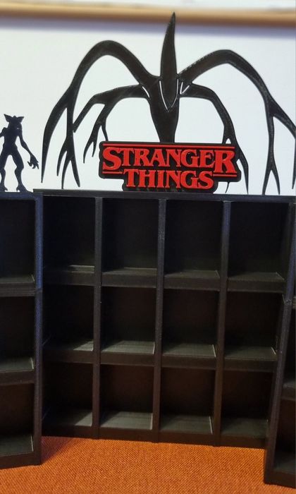 Поличка підставка для фігурок Stranger things