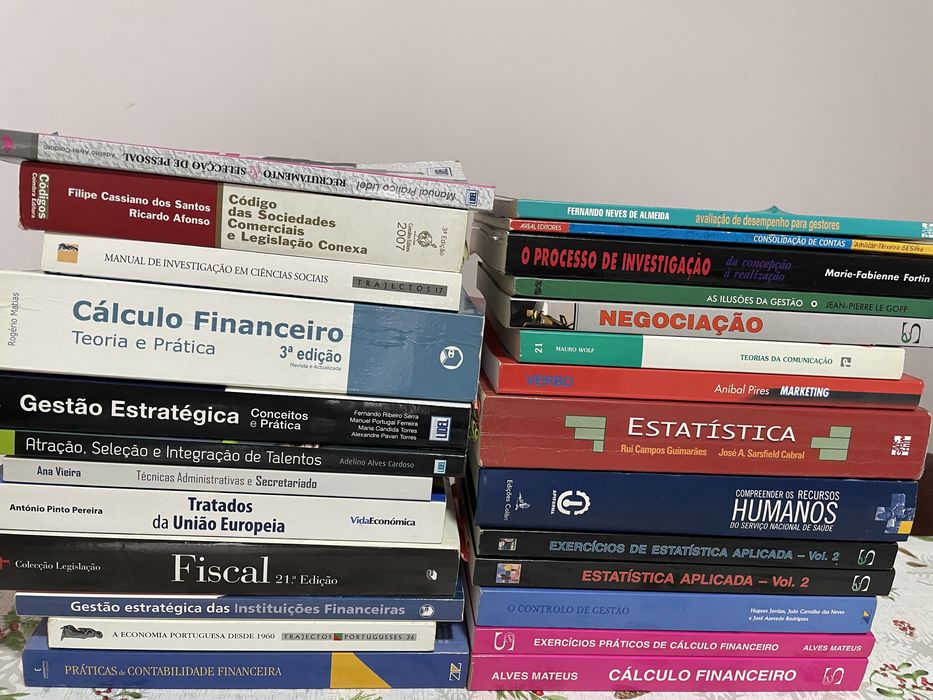 Gestão Economia Finanças Contabilidade Marketing Recursos Humanos